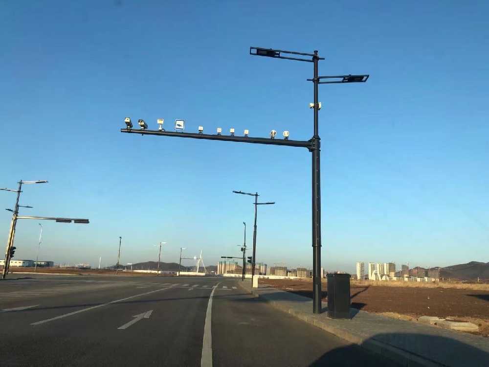 漳州市黑龙江佳木斯综合路灯杆项目